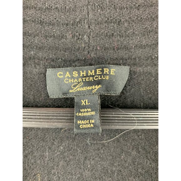 Women’s Charter Club Luxury Black Cardigan Size XL - Picture 8 of 9